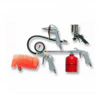 Набор пневмоинструмента, к/р с верхним бачком (5 предметов)