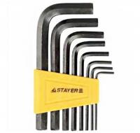 Ключи имбусовые Stayer Standart.2-10 мм, 8 шт