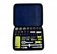 Набор АU -М 1412 L80 инструмента в матерчатом кейсе AUTO