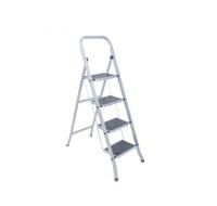 Стремянка FIT с широкими ступенями, стальная, 4ступени
