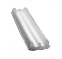 Уплотнитель Е-профиль белый, 1м (одинарный)