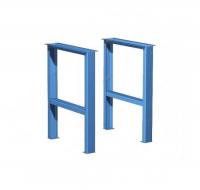 Упаковка верстачных опор (в уп.2шт) 600х140х820 мм, синий