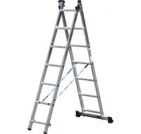Лестница универсальная, двухсекционная, 7 ступеней