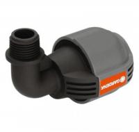 Соединитель L образный 25мм х 1/2 наружная резьба