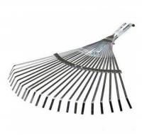 Грабли веерные, регулируемые (22 зуба) б/ручки, 300-450 мм