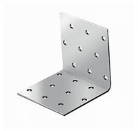 Уголок крепежный оцинкованный равносторонний 100х100х40х2,0мм