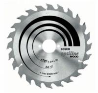 Диск пильный 130х2,4х16 mm (30зубьев) optiline