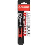 Набор  торцевые головки 1/4" 4-13мм, 12 пр