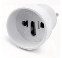 Вилка переходная (белая)