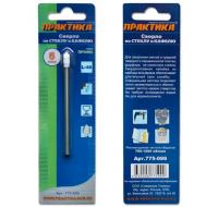 Сверло по стеклу ПРАКТИКА  ."Профи"  V-тип  6 х 80 мм (1шт.) блистер