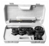 Набор клуппов "Professional" №4 (1/2",3/4",1",1 1/4") с трещоткой, 5 пр.