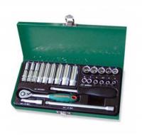 Набор торцевых головок стандартных и глубоких 1/4" 4-13 мм, 25 предметов 047199