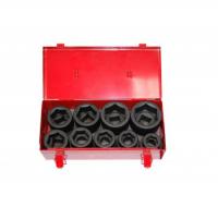 Набор ударных головок SIS-8803 1" (9шт) CR-MO