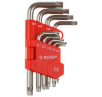 Ключи имбусовые TORX T10-T50 мм, 9 шт