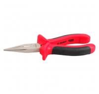 Тонкогубцы 160мм, Мастер, двухкомп. ручка, хромоникелевое покрытие