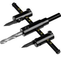 Сверло по дереву регулируемое "Балеринка", двухрезцовое d 40-120мм