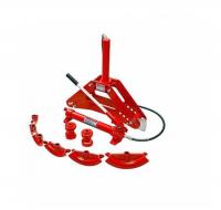 Трубогиб гидравлический набор 12т ход штока 232мм 6 насадок