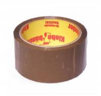 Лента клейкая 50мм х 63м, коричневая, 45 мк