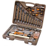 Набор инструмента  88 предмета  торцевые головки 4-32 мм и аксессуары к ним 055015