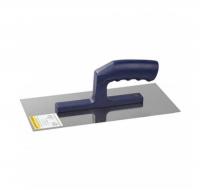 Гладилка нержавеющая 130 х 280 мм, с пластмассовой ручкой, зуб 6 х 6 мм