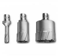 Сверло корончатое материал ХЕ покрытие Goid-Tech d=23мм L=55мм универсальный 19мм