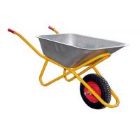 Тачка  cтроительная одноколесная 110л пневмоколесо 3,25/8