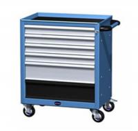 Тележка инструментальная с 6 ящиками синяя