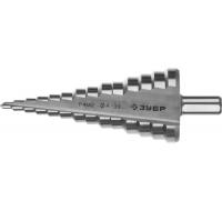 Сверло 'Эксперт' 14-ступенчатое d 4-39мм, L-113мм, трехгран.хв. 10мм