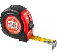 Рулетка обрезиненный пластиковый корпус, 3м/18мм