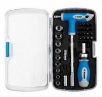 Набор отвертка Зубр Эксперт реверс с насадками в боксе, 29 предметов