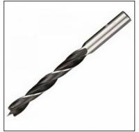 Сверло спиральное с М-образной заточкой по дереву, 8 х 110 мм