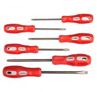 Набор отверток "Мастер" трехкомпонентная рукоятка, 6пр..